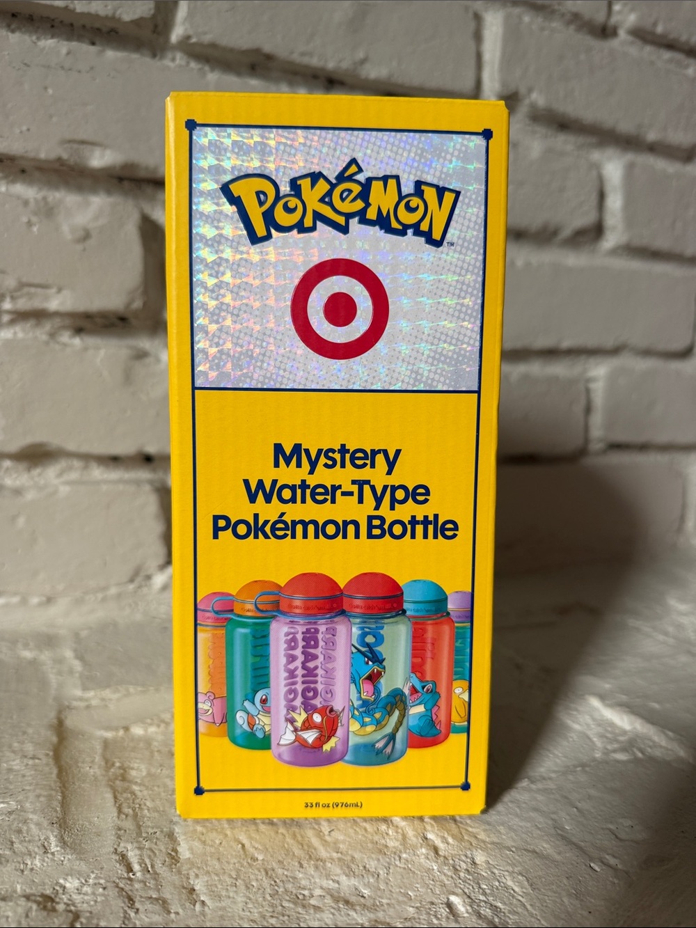 Pokemon Mystery Water- Type Pokemon Bottle.